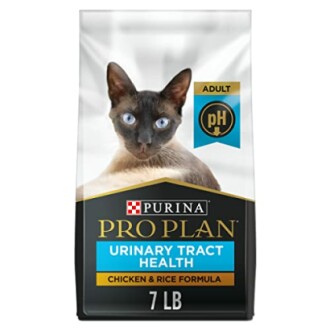 Purina Pro Plan urinary tract health cat food package